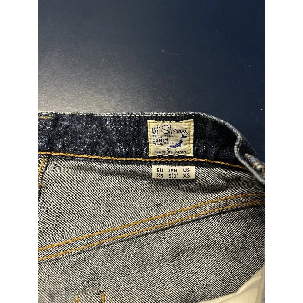 Orslow Lot 105 Japanese Selvage Denim Jeans Size S(1) Dark Blue 30x29